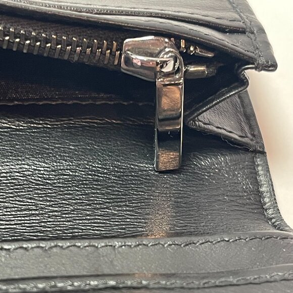 Dior Black Diamond Vertical Long Wallet - Preowned - Picture 9 of 16